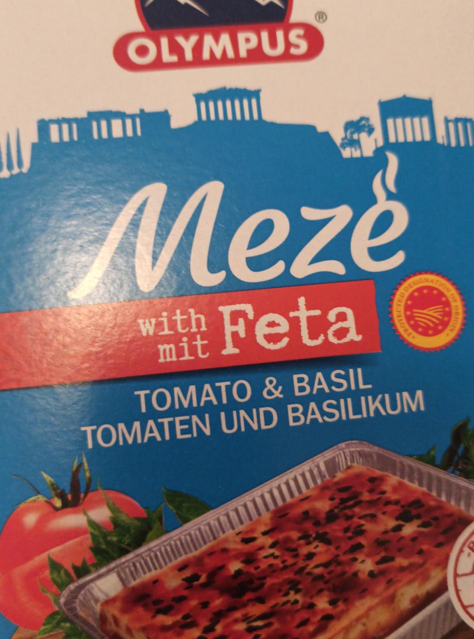 Fotografie - Mezé with Feta Tomato & Basil Olympus