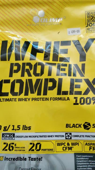 Fotografie - Olimp Whey Protein Complex 100% coconut