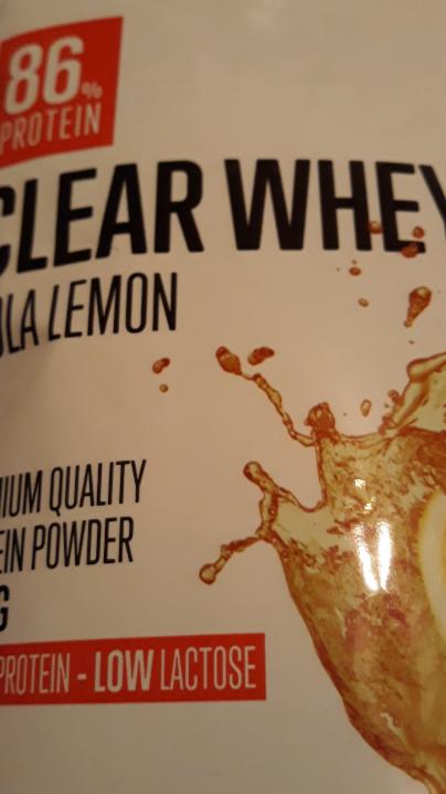 Fotografie - Clear Whey 86% Protein Cola Lemon - Bodylab