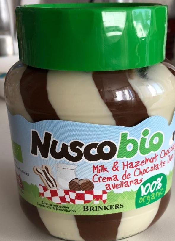 Fotografie - Nuscobio Milk&Hazelnut Chocolate crema