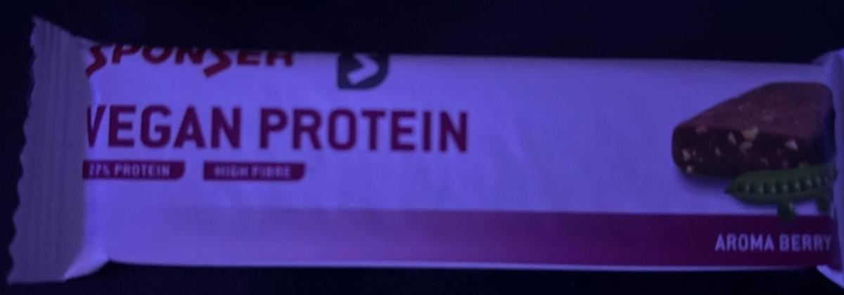 Fotografie - Vegan Protein Bar Berry Sponser