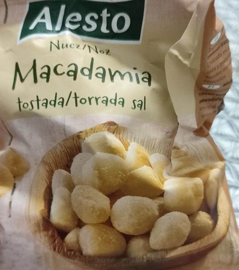 Fotografie - Macadamia nuts roasted & salted Alesto