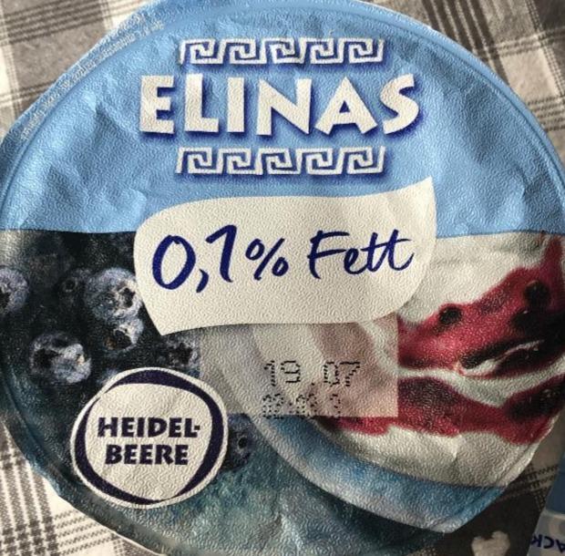 Fotografie - jogurt 0.1% tuku Elinas
