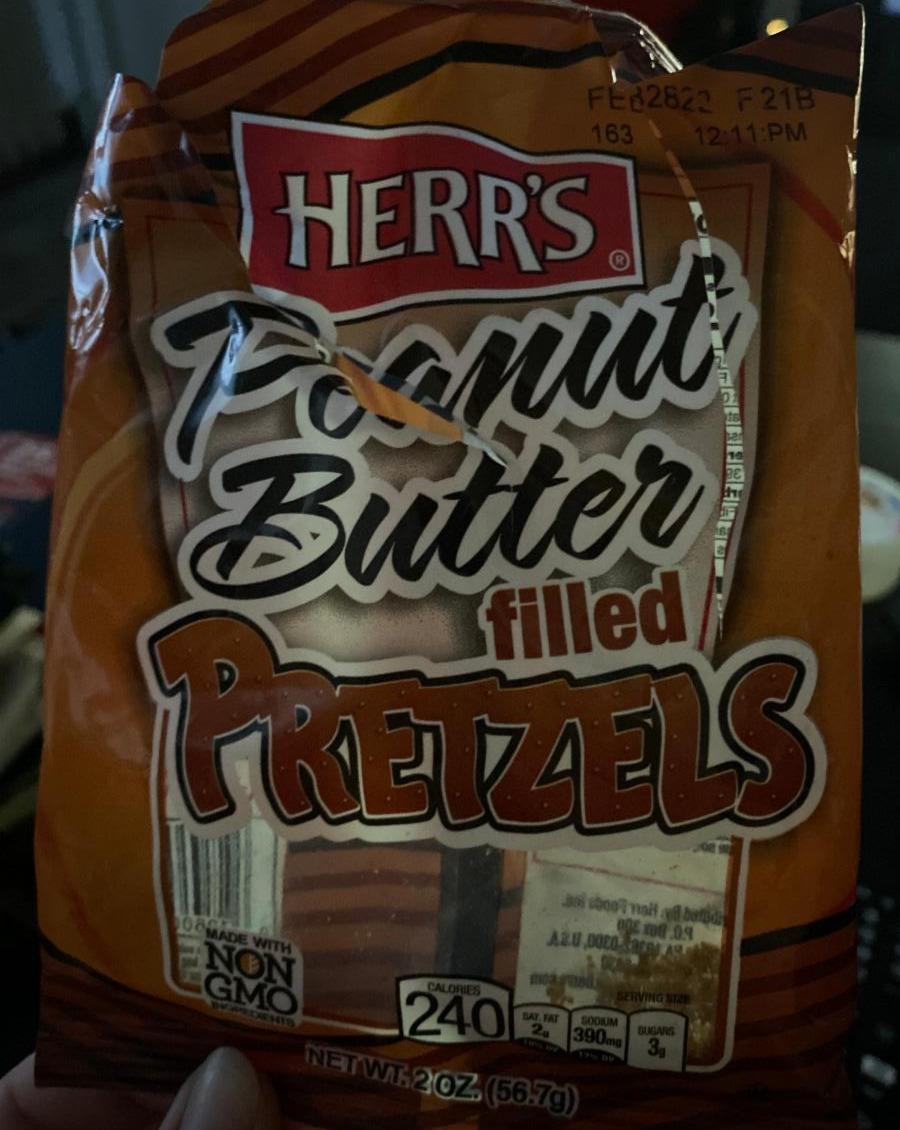 Fotografie - Peanut Butter filled Pretzels Herr’s