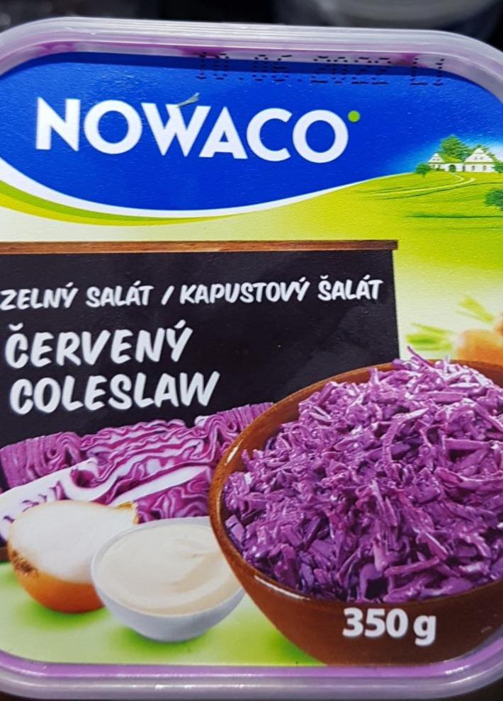 Fotografie - Zelný salát červený coleslaw Nowaco