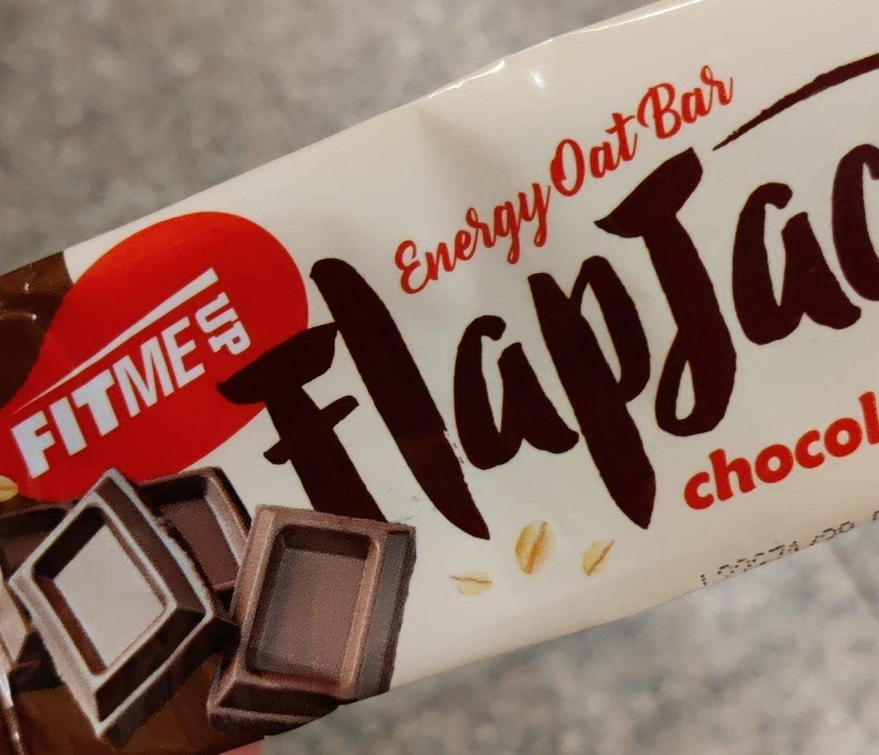 Fotografie - Energy oat bar FlapJack chocolate flavour Fit me up