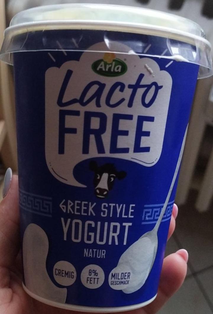 Fotografie - Lacto free Greek Style Yogurt Arla