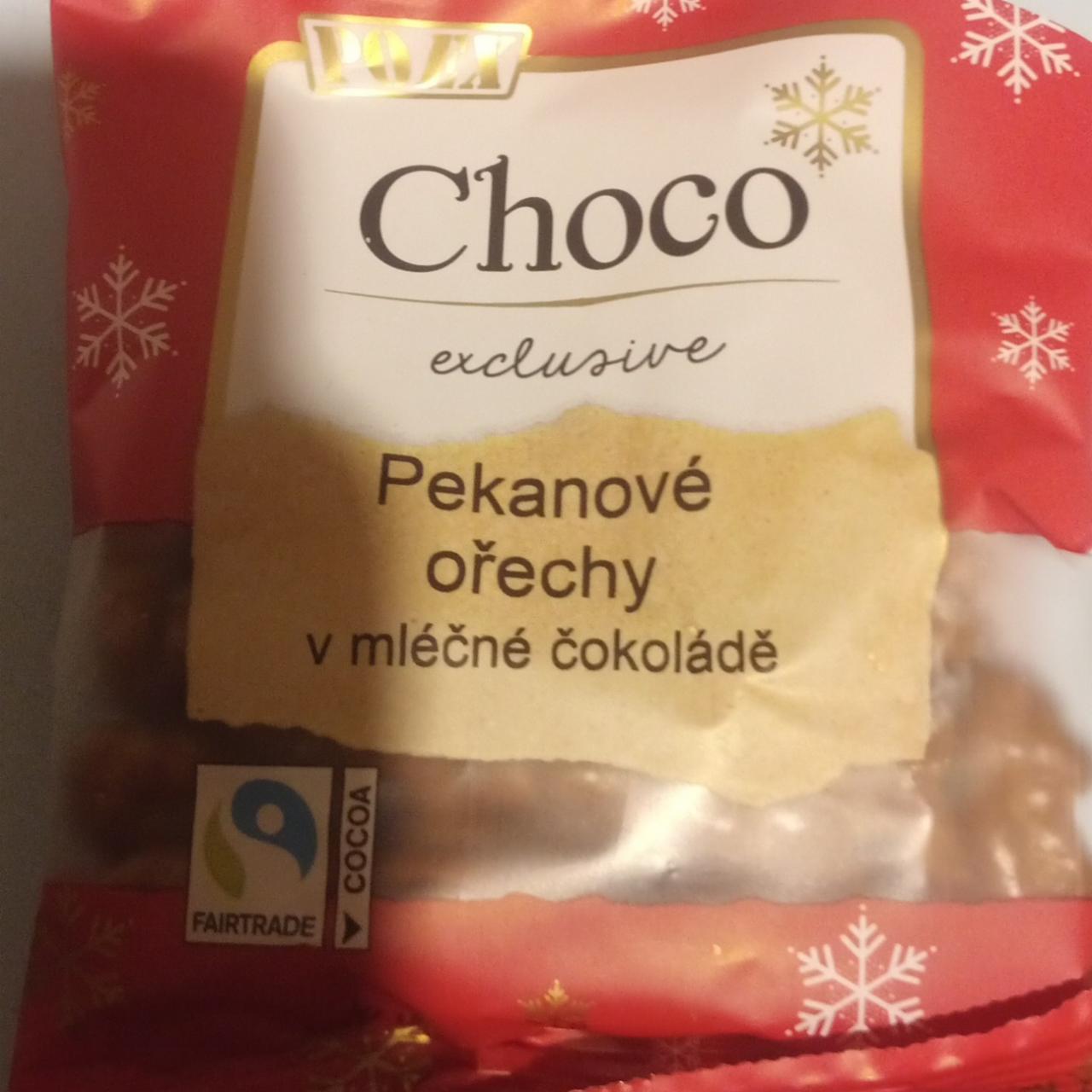 Fotografie - Pekanové ořechy v mléčné čokoládě Choco exclusive