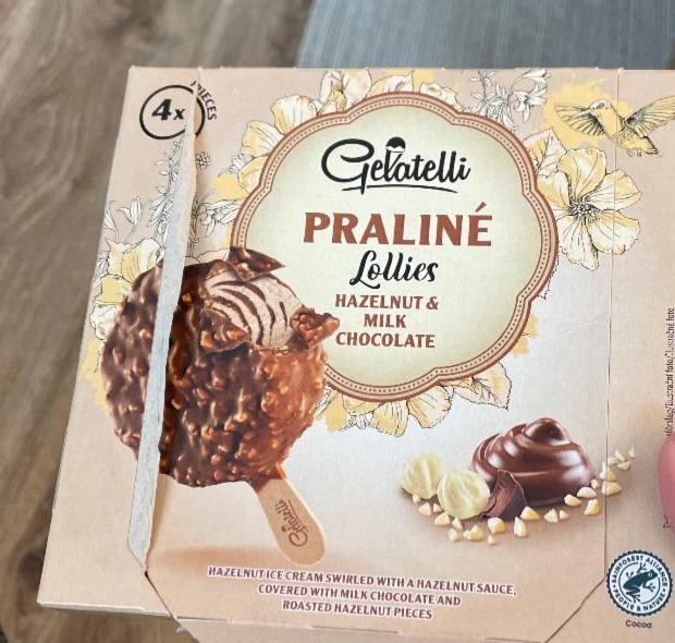 Fotografie - Praliné Lollies Hazelnut & Milk Chocolate Gelatelli