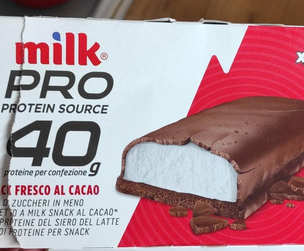 Fotografie - Pro Protein Source 40g Snack Fresco al Cacao Milk