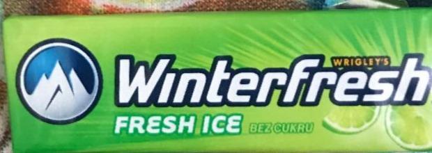 Fotografie - winterfresh gums fresh ice.no sugar