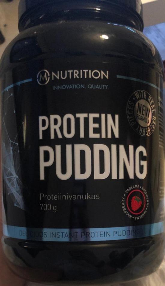 Fotografie - Protein pudding Raspberry Nutrition