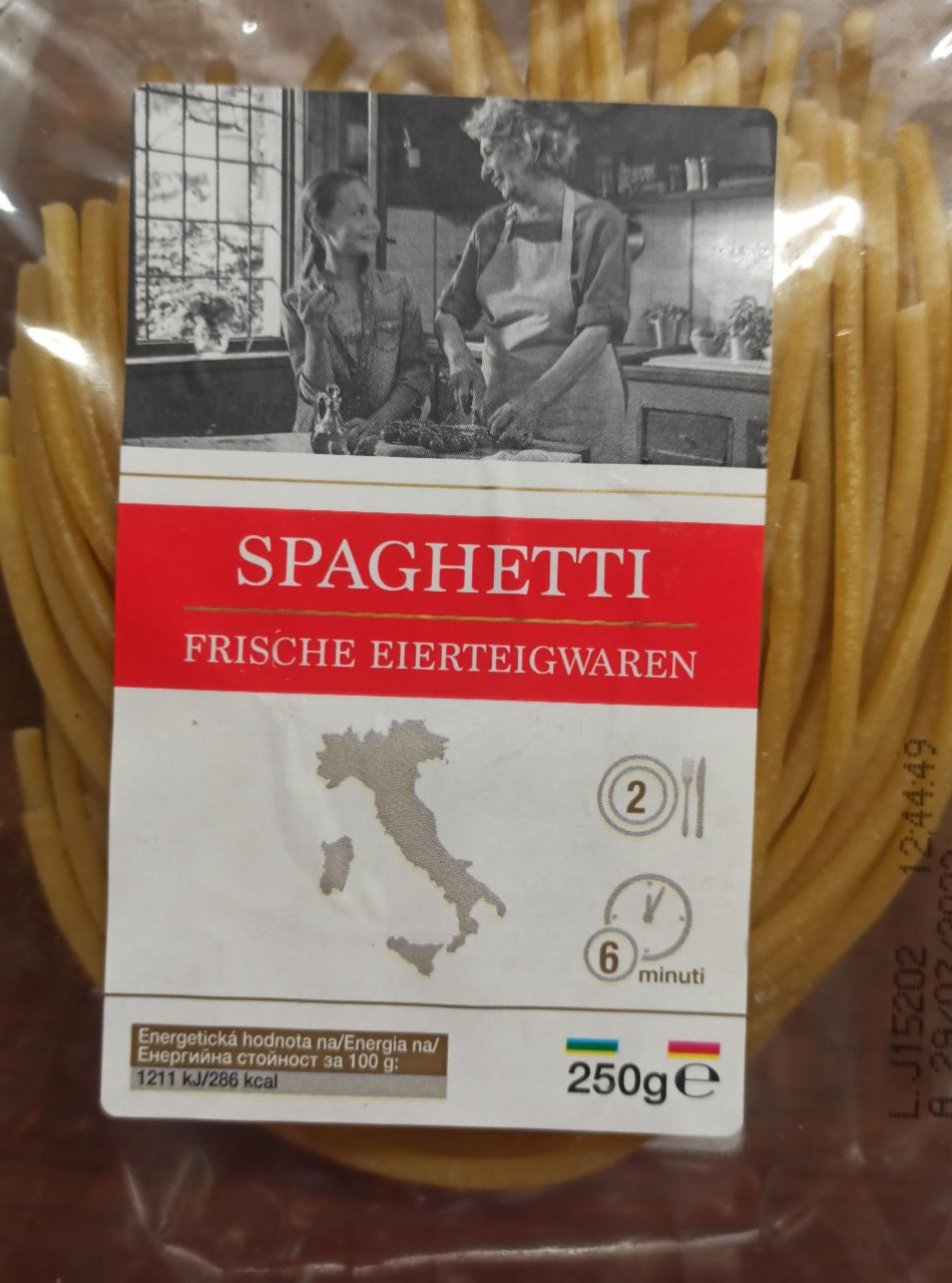Fotografie - Spaghetti Frische Eierteigwaren