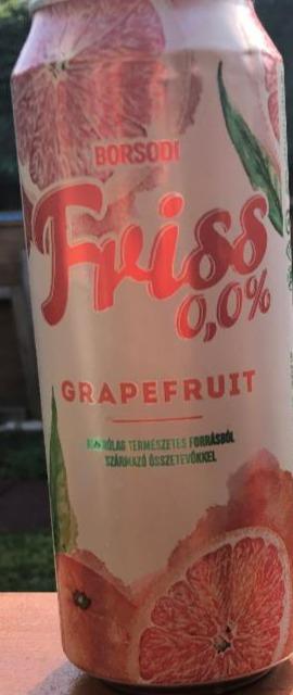 Fotografie - Friss 0,0% Grapefruit Borsodi