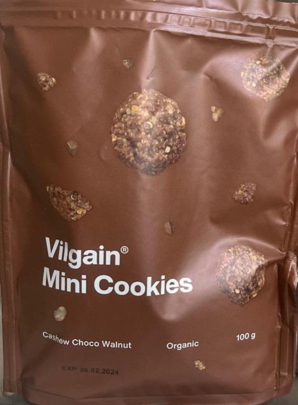 Fotografie - Organic Mini Cookies Cashew Choco Walnut Vilgain
