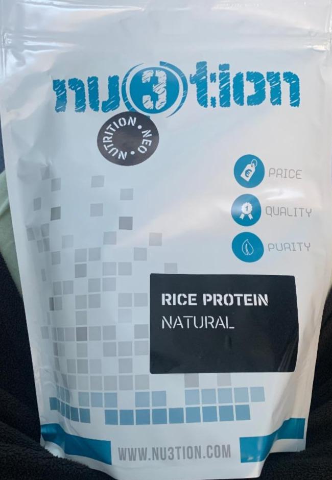 Fotografie - Nu3tion Rice Protein Natural Neo Nutrition