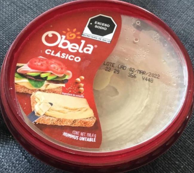 Fotografie - Hummus clásico Obela