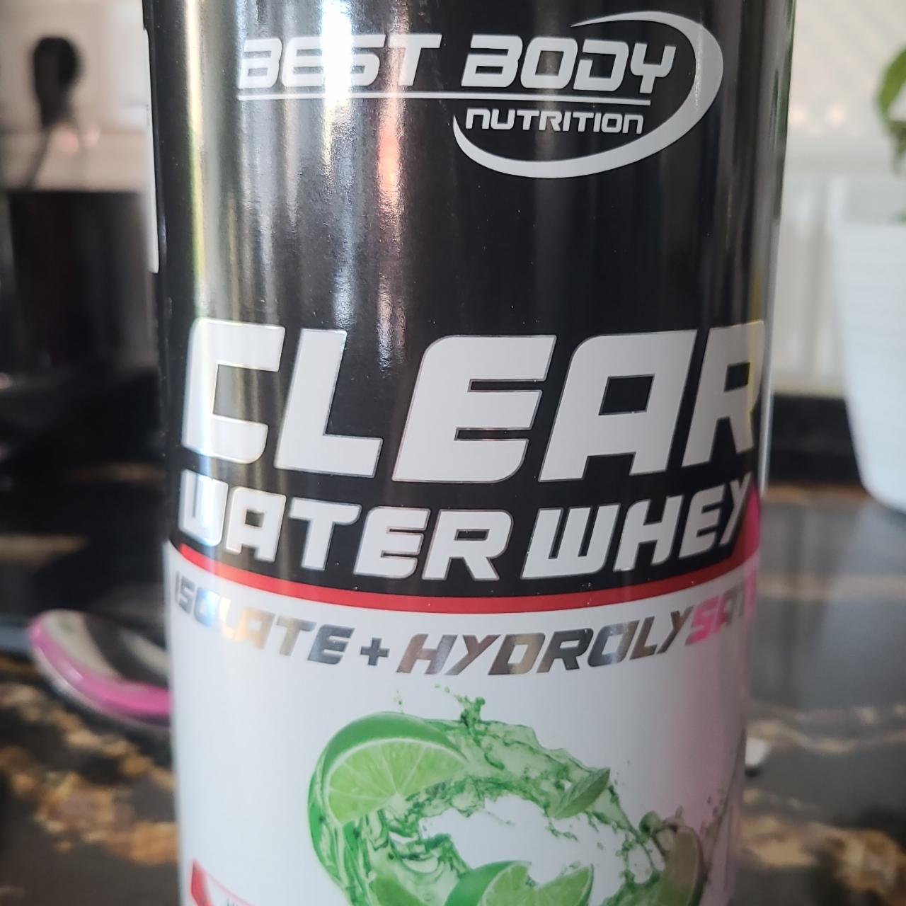 Fotografie - Clear Water Whey Lime Mint Best Body Nutrition