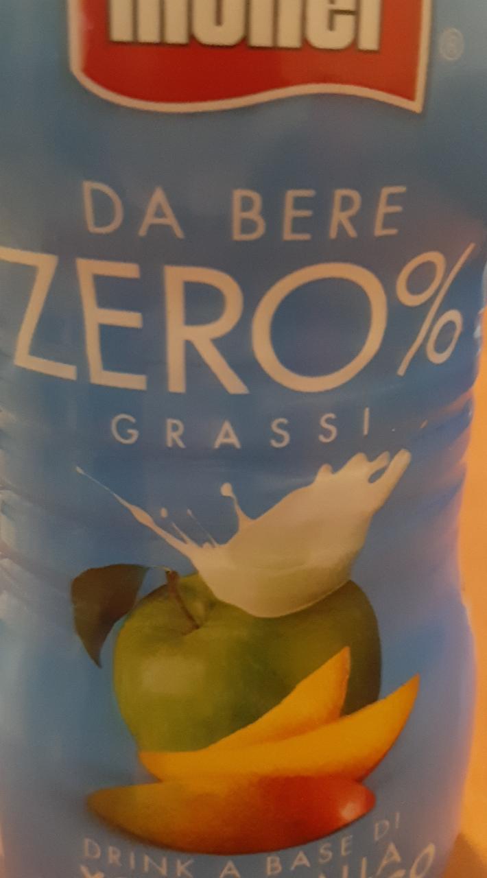 Fotografie - da Bere Zero grassi jogurt mela e mango Müller