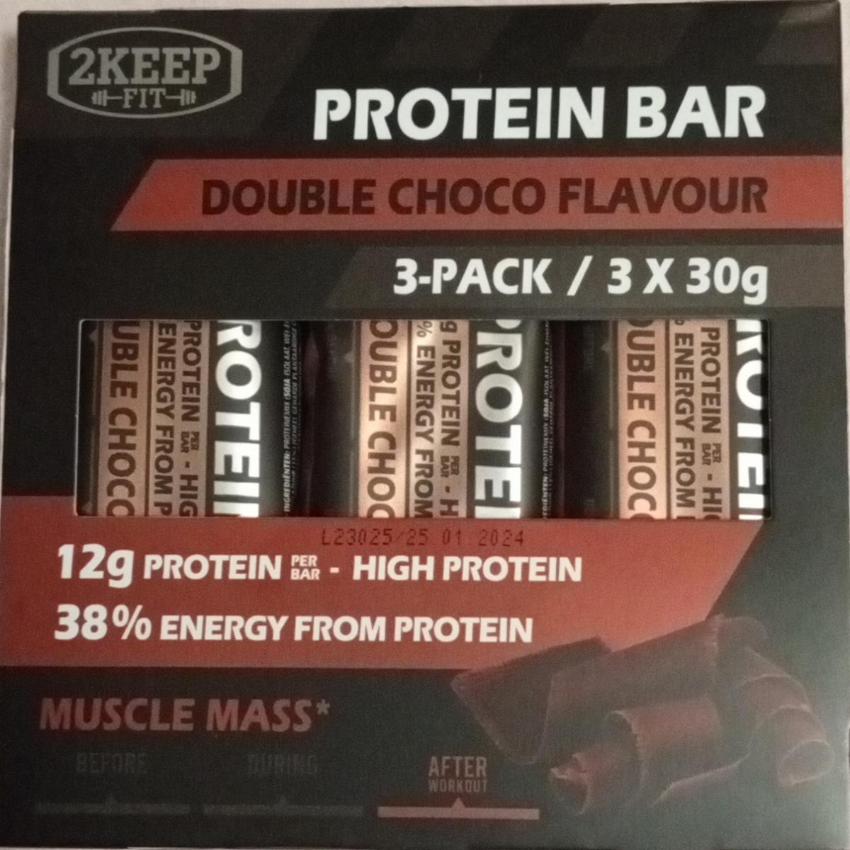 Fotografie - Protein Bar Double choco flavour 2Keep Fit