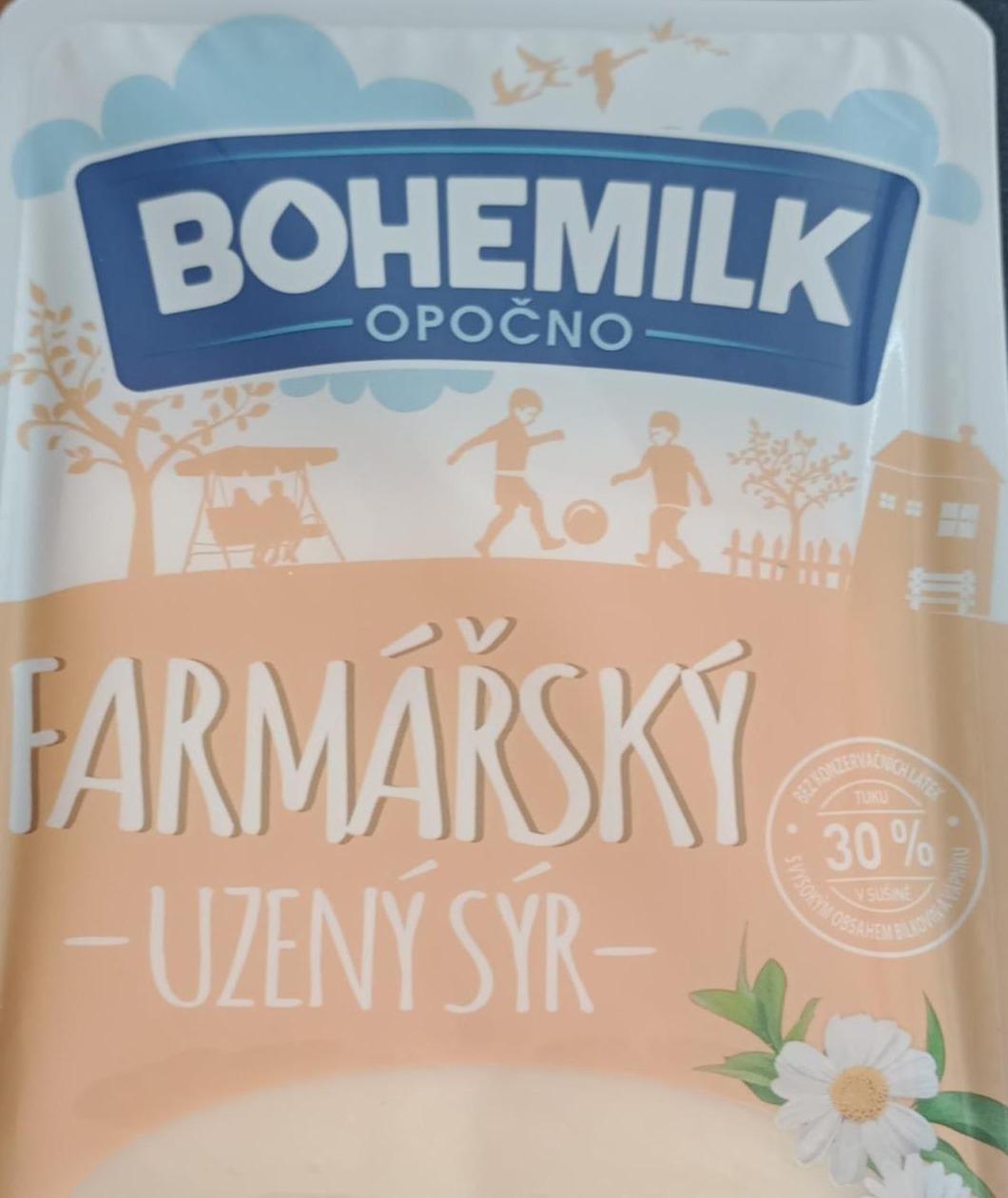 Fotografie - Farmářský uzený sýr 30% Bohemilk