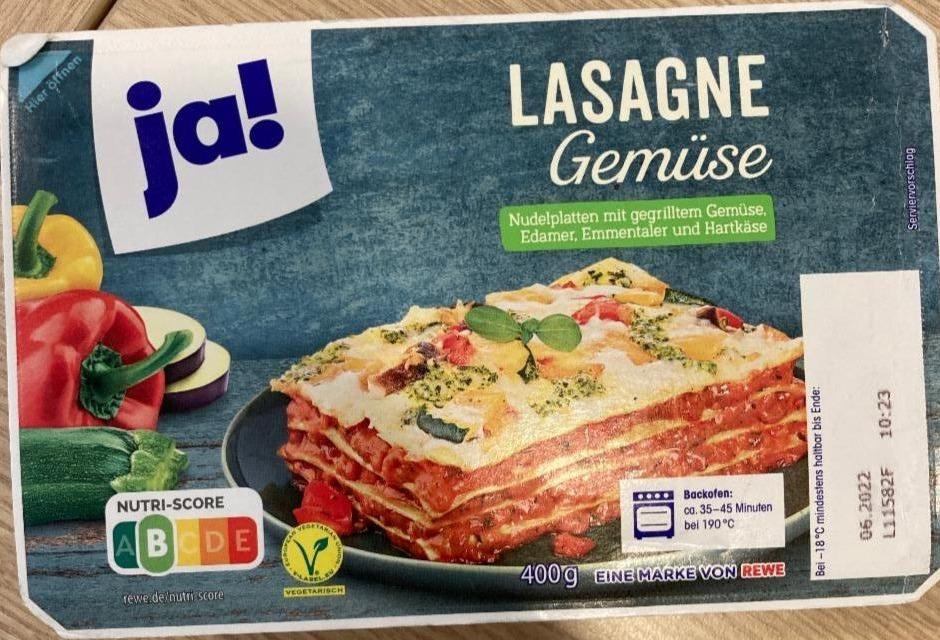 Fotografie - Lasagne Gemüse Ja!