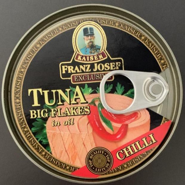Fotografie - Tuňák ve slunečnicovém oleji s chilli Kaiser Franz Josef