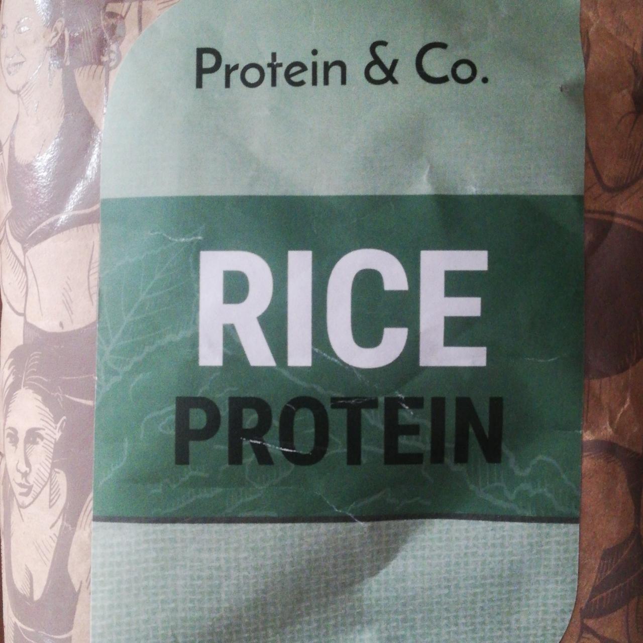 Fotografie - Rice protein Protein & Co.