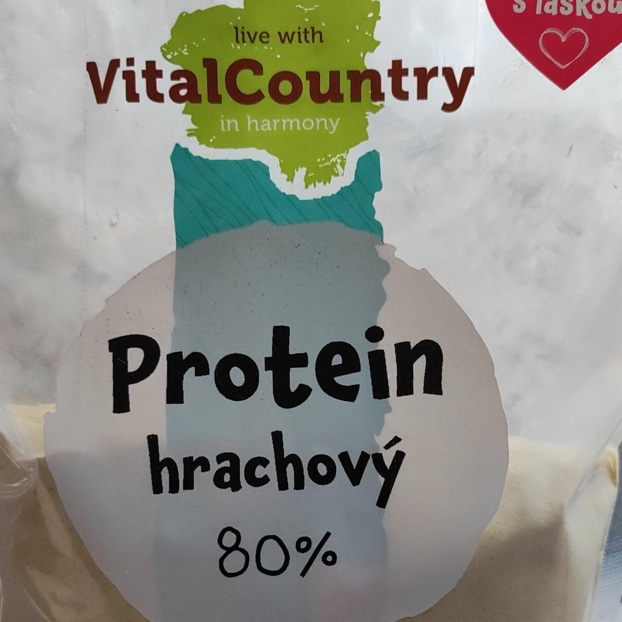 Fotografie - Protein hrachový 80% VitalCountry
