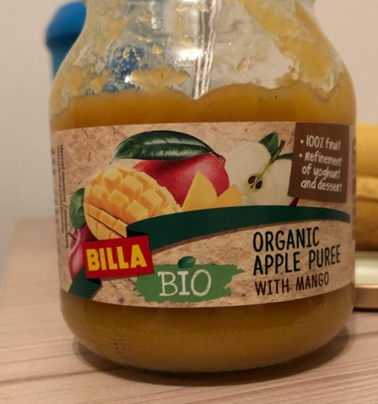 Fotografie - Bio Organic apple puree with mango Billa
