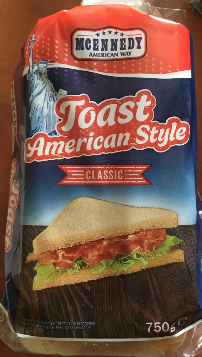 Fotografie - Toast American Style classic McEnnedy American Way