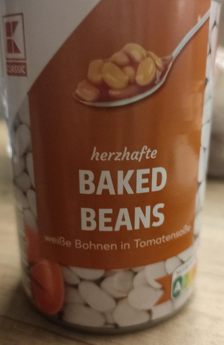 Fotografie - Baked beans weiße Bohnen in Tomatensoße K-Classic