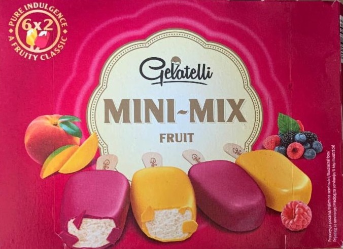 Fotografie - Mini-mix fruit Gelatelli