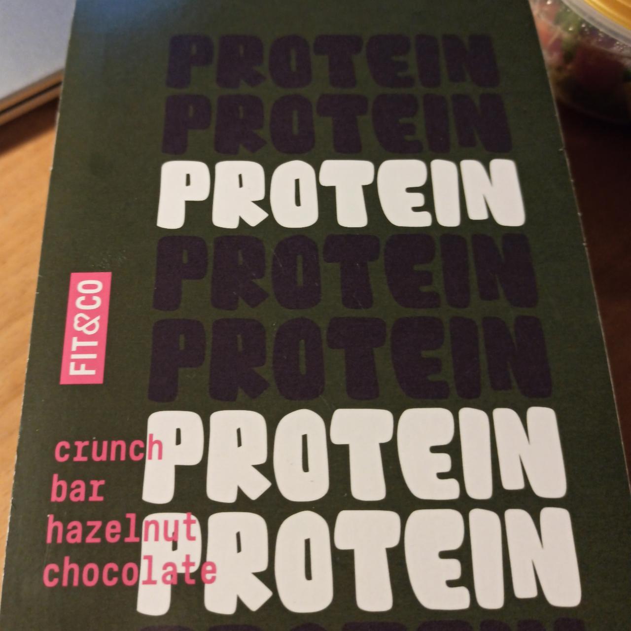 Fotografie - Protein Crunch Bar Hazelnut Chocolate Fit&Co