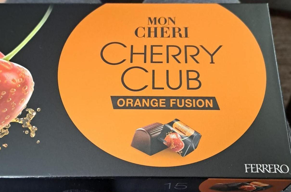 Fotografie - Mon Cheri Cherry Club Orange Fusion Ferrero