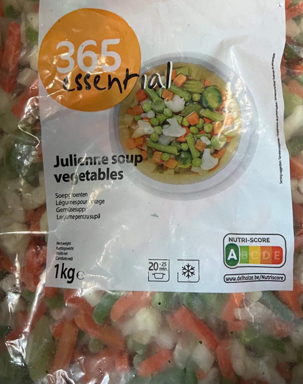 Fotografie - Julienne Soup Vegetables 365 essential