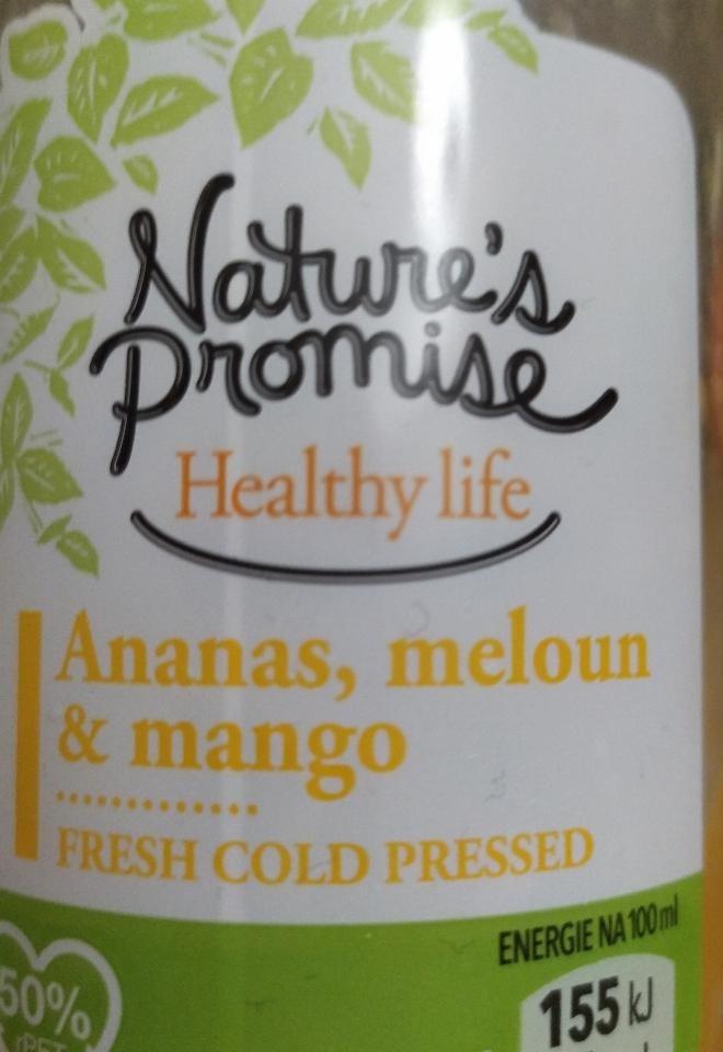 Fotografie - Smoothie ananas, meloun & mango Nature's Promise