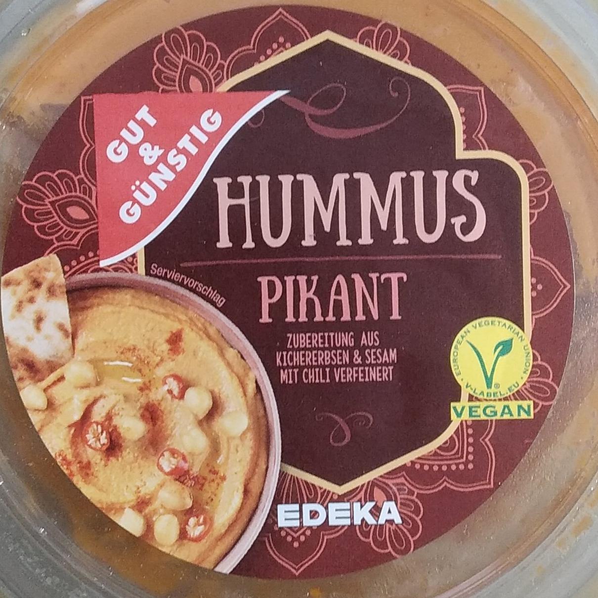 Fotografie - Hummus pikant Gut & Günstig