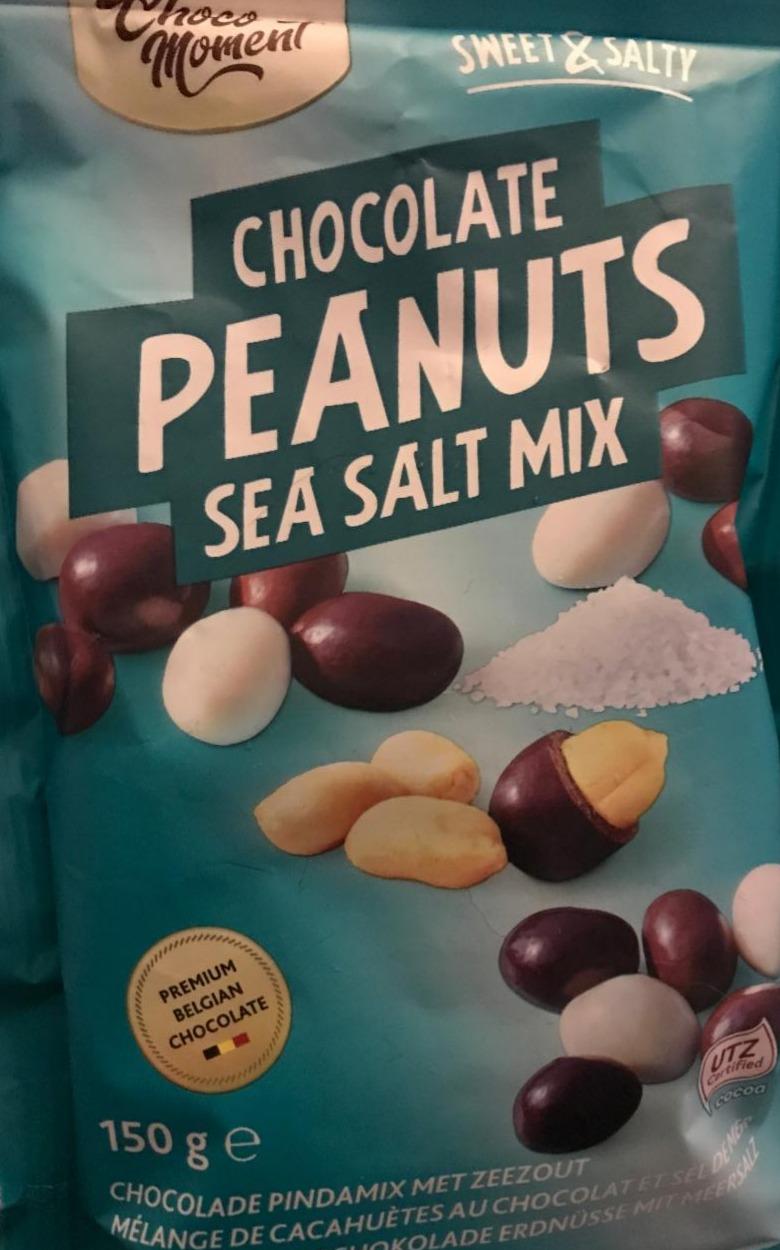Fotografie - Chocolate peanuts sea salt mix