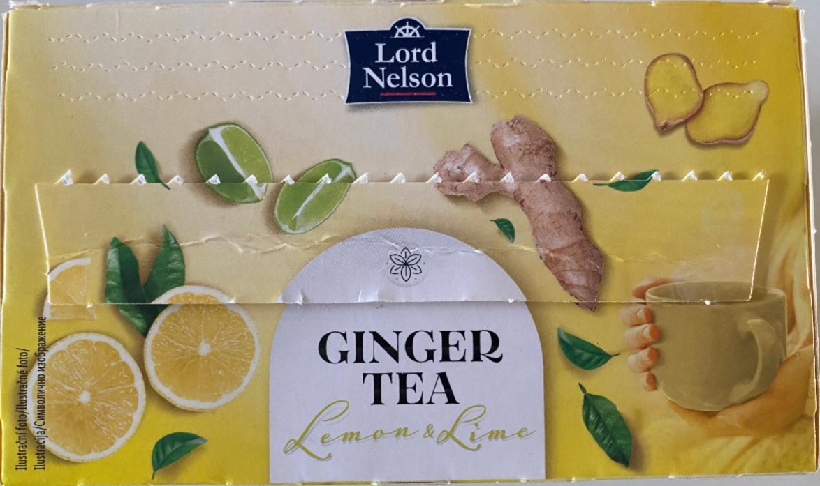 Fotografie - Ginger Tea Lemon & Lime Lord Nelson