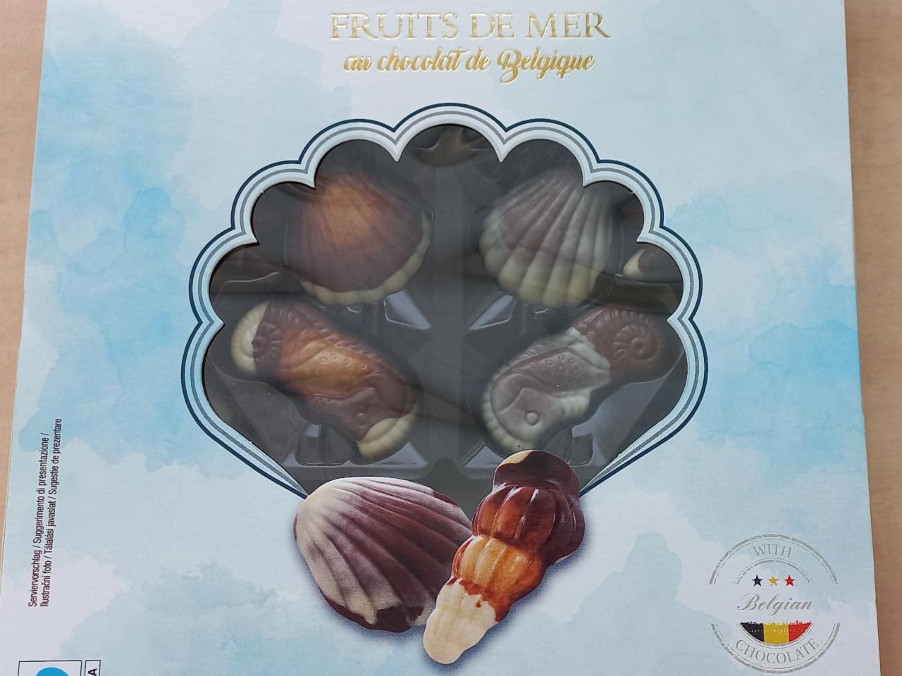 Fotografie - FRUITS DE MER au chocolat de Belgique