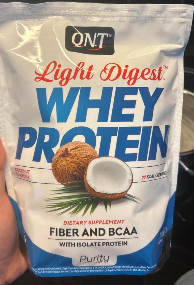 Fotografie - Light Digest Whey Protein Coconut QNT