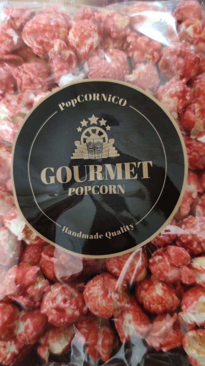 Fotografie - Gourmet popcorn jahoda POPCORNiCO