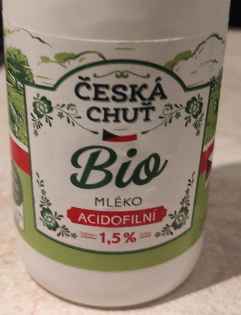 Fotografie - Bio mléko acidofilní 1,5% Česká chuť