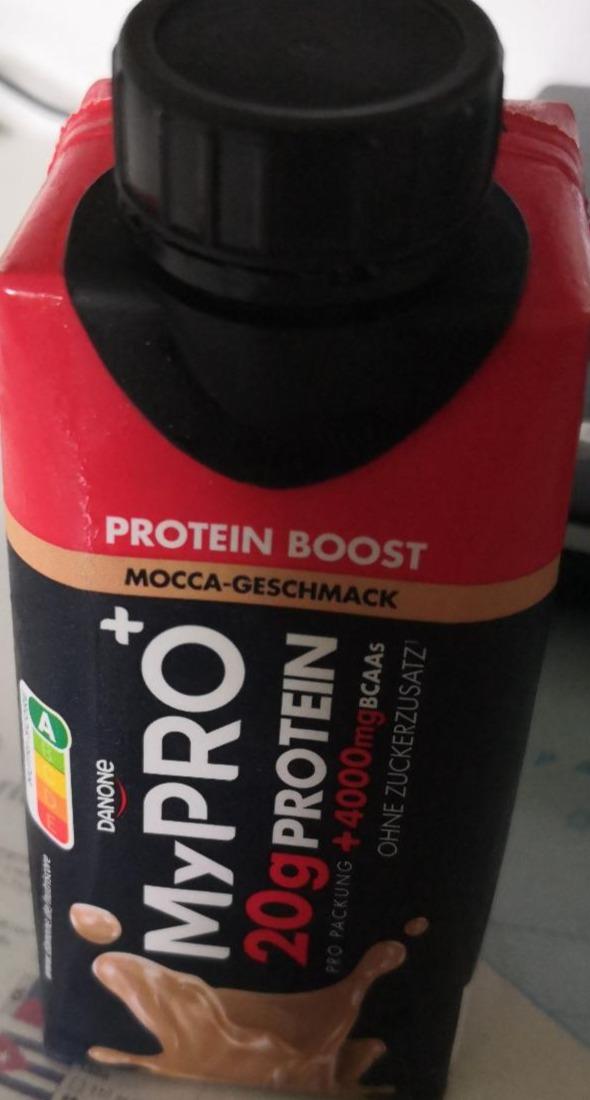 Fotografie - MyPro+ High Protein Boost Drink Mocca-geschmack