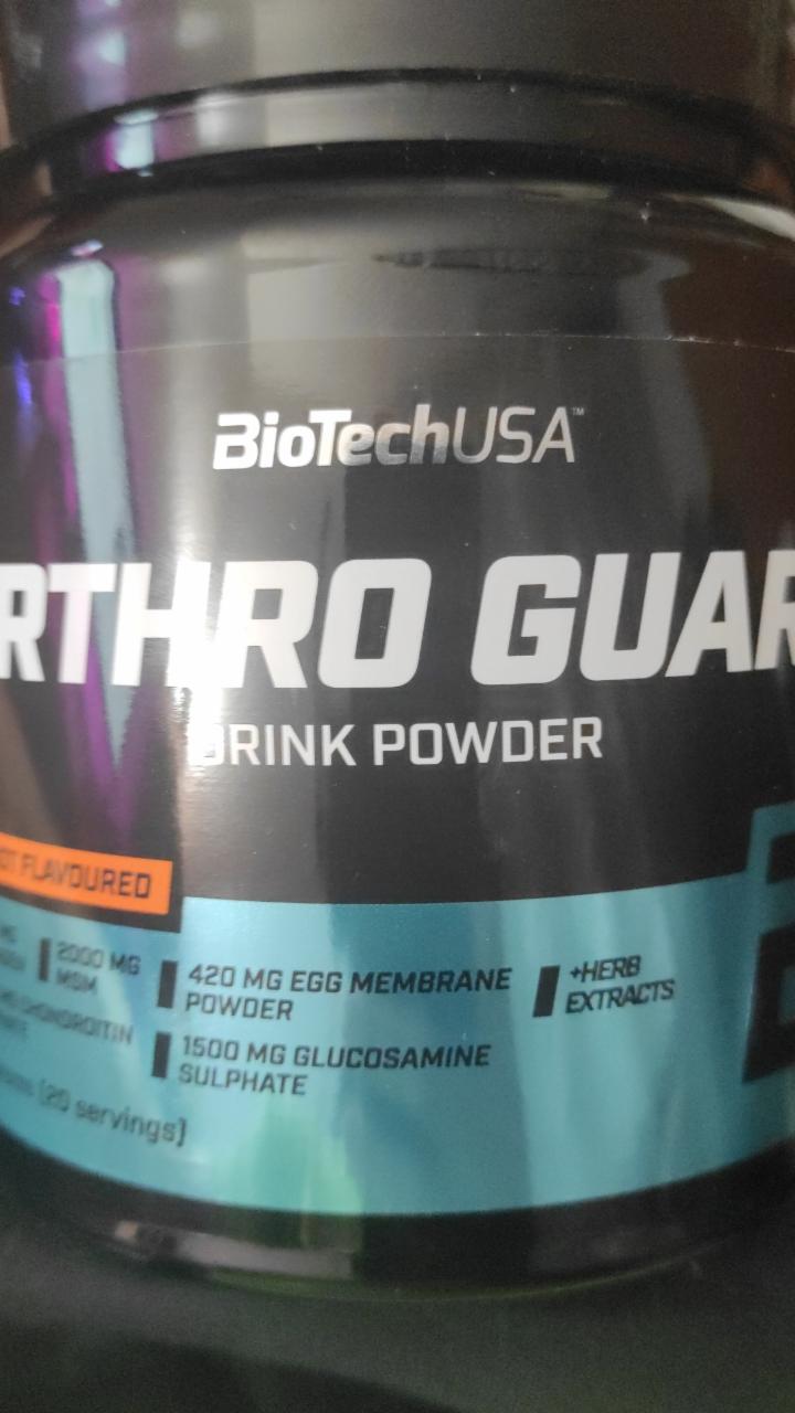 Fotografie - Arthro Guard Energy Drink Powder Apricot BioTechUSA