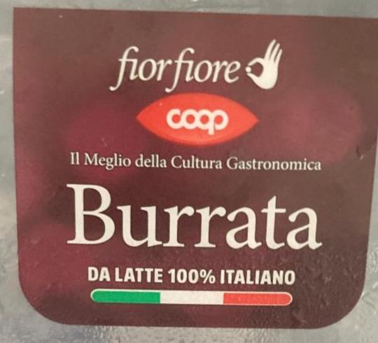 Fotografie - Burrata da latte 100% italiano fiorfiore coop