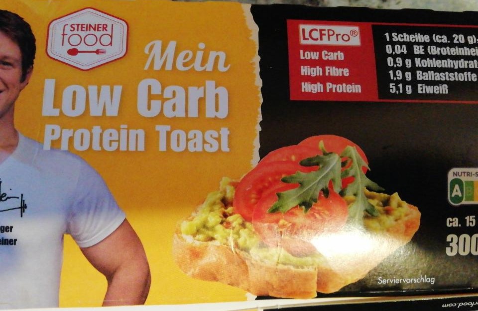 Fotografie - Mein Low Carb Protein Toast Steiner food