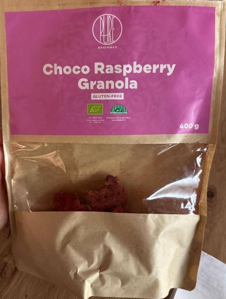 Fotografie - Bio Pure Choco Raspberry Granola gluten-free BrainMax