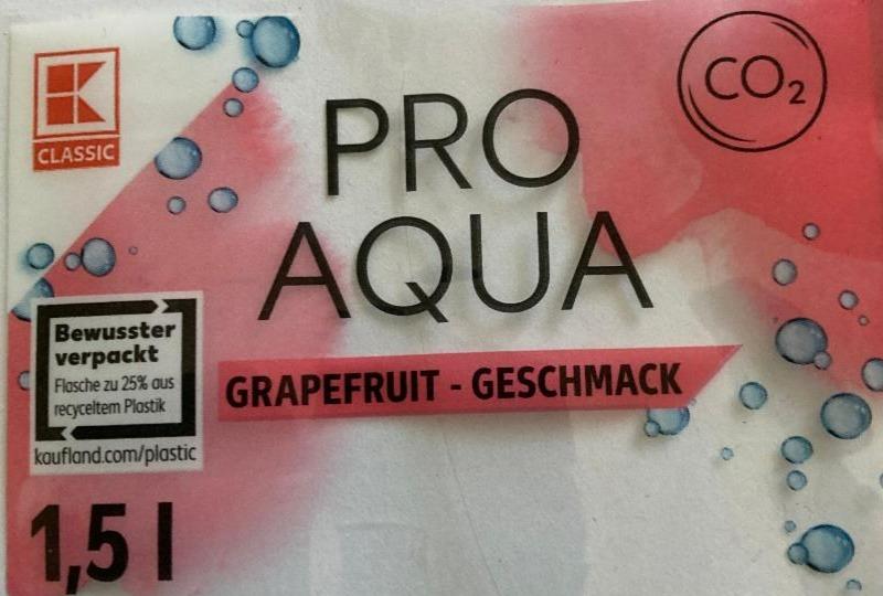 Fotografie - Pro Aqua grapefruit geschmack K-Classic